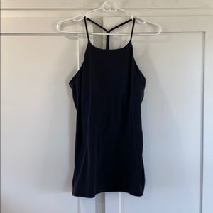 LULULEMOM WOMEN’s power Y tank black size 10